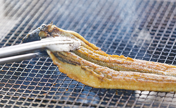 【うなぎ白焼き　４尾】※自家製たれ付(配送不可:沖縄県・離島地域) 魚貝類 川魚 ウナギ 鰻 