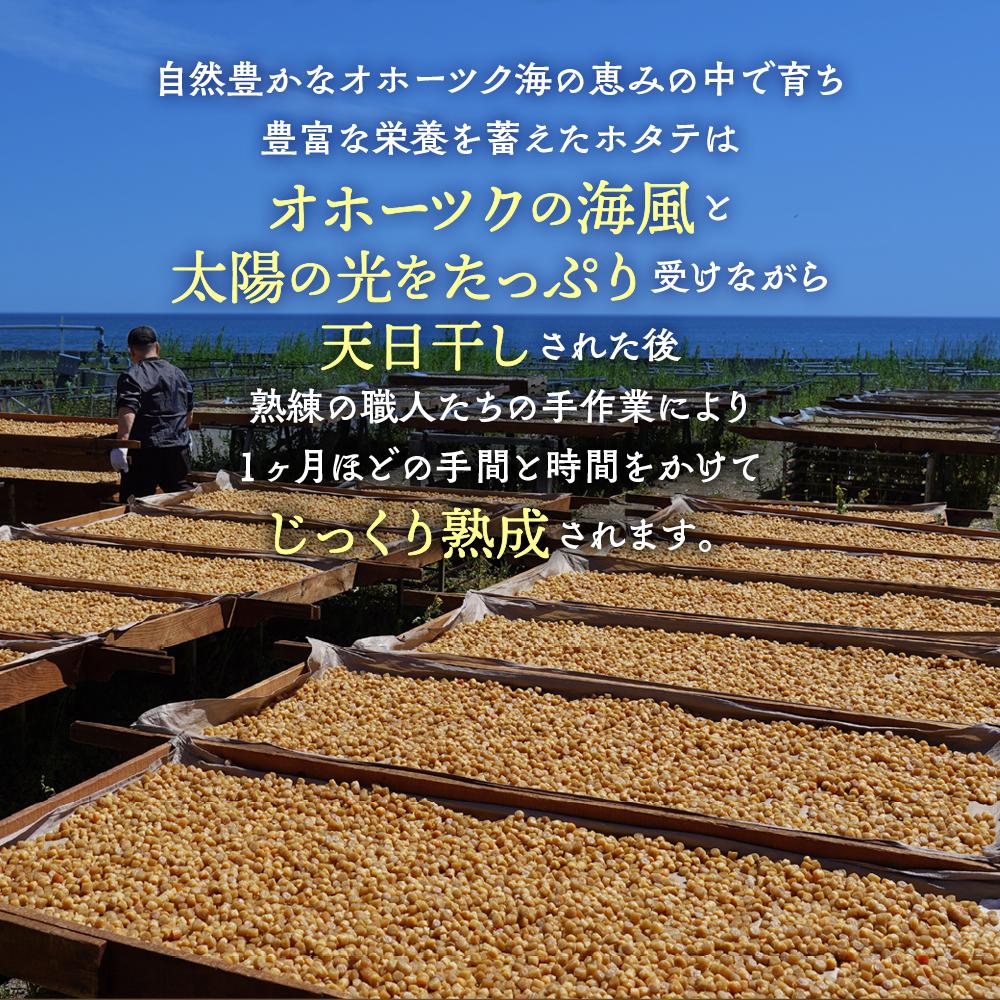 北海道紋別市のふるさと納税 36-20 乾燥帆立貝柱　たっぷり500ｇ入り