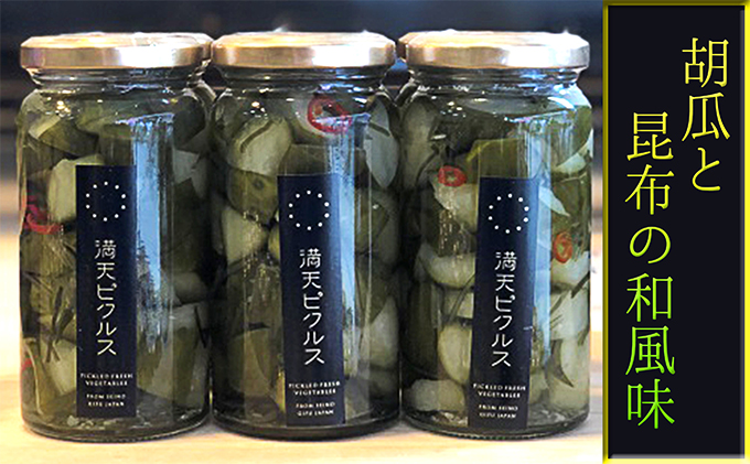 満天ピクルスおまかせ6本セット 漬物 缶詰 加工食品 