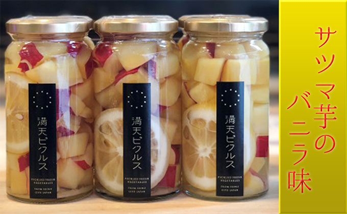 満天ピクルスおまかせ3本セット 漬物 缶詰 加工食品 