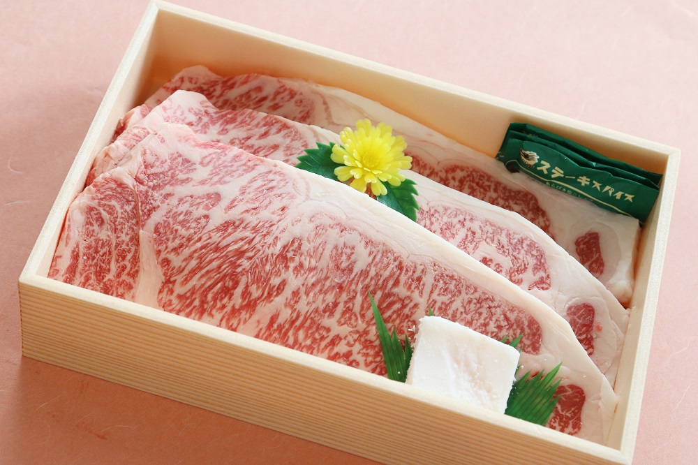 【最短7営業日発送】【神戸ビーフ素牛】特選 黒田庄和牛サーロインステーキ（165g×2枚）≪冷蔵≫（30-10）