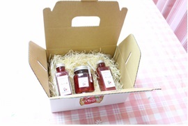 【 小豆島 】豊島産いちごの特製いちごソース＆ジャムセット イチゴ 苺 ストロベリー 