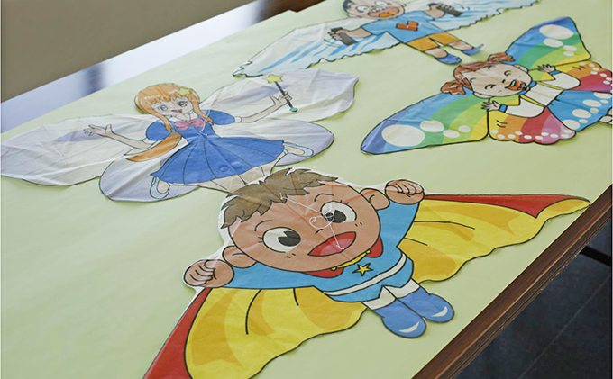 『似顔絵　悠遊バイオカイト』完成品 玩具 おもちゃ 凧 