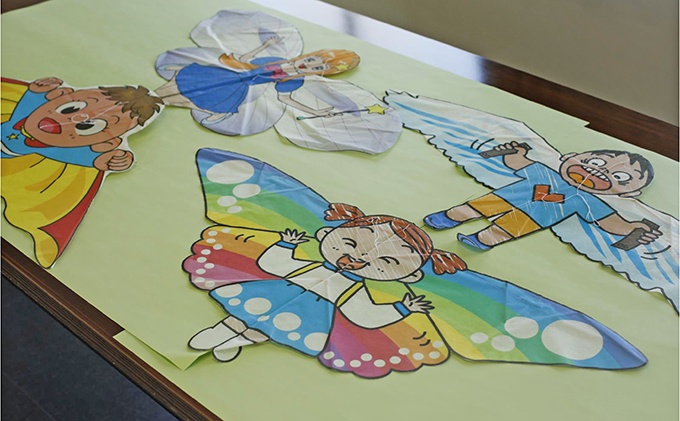 『似顔絵　悠遊バイオカイト』完成品 玩具 おもちゃ 凧 