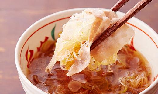 近江三元豚のつゆしゃぶと【4等級以上】近江牛しゃぶしゃぶの食べ比べセット【２人前】【E016W】