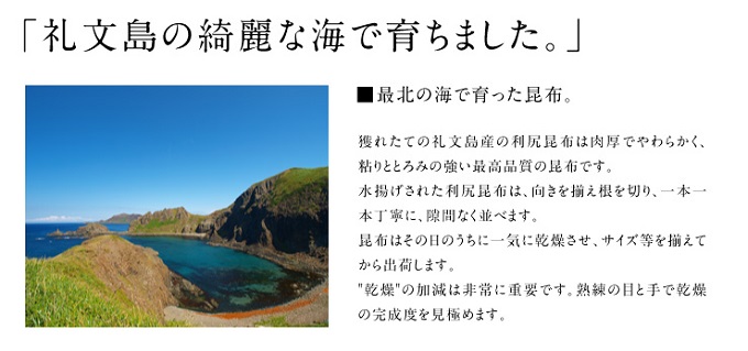 利尻昆布 400g 魚貝類 こんぶ 