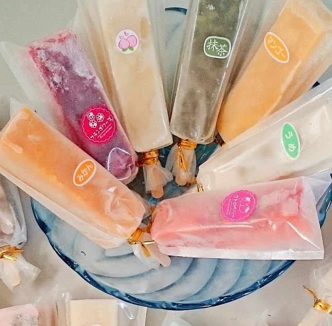 【新食感のモダン和菓子】"しゃりっとぷるん！"アイス葛バー10本セット