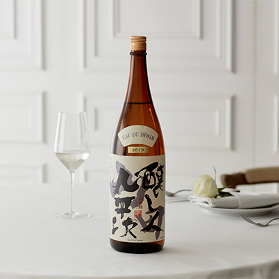 「醸し人九平次 純米大吟醸 山田錦 EAU DU DESIR」（1,800ml）〔西脇市産山田錦使用日本酒〕 