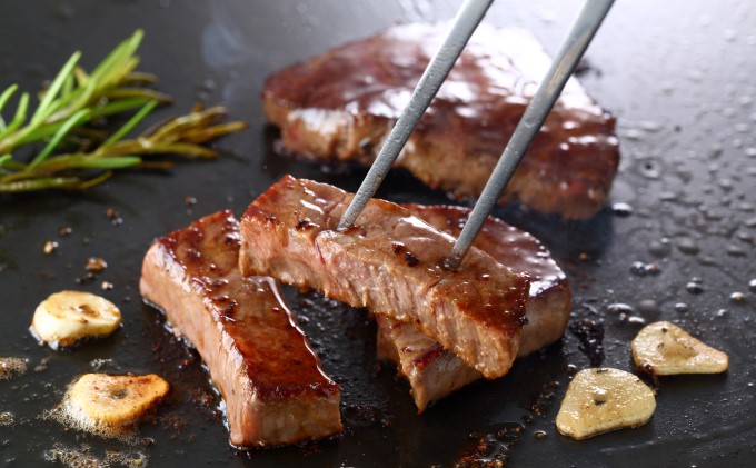 井上牧場 朝倉和牛　赤身ステーキ　400g ※配送不可：離島 お肉 牛肉 モモ 