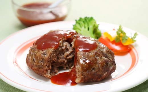 13-91 【年内配送12月8日入金まで】オホーツクはまなす牛ハンバーグステーキセット within2025