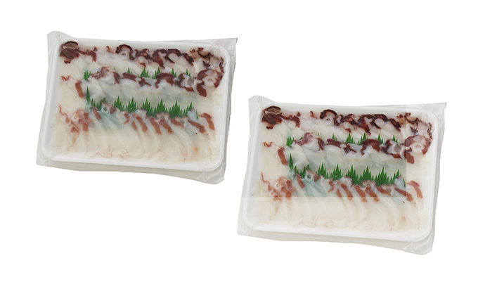 北海道噴火湾産 刺身用タコ足スライス250g×2（真空パック） 魚貝類 たこ シーフード 