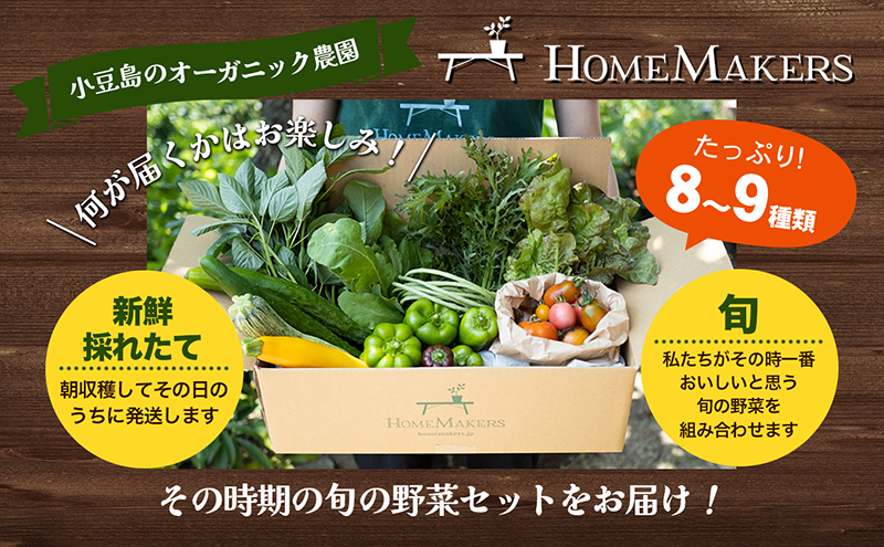 【 小豆島 】 瀬戸内 小豆島そだちの旬野菜 セット 農家直送 野菜 やさい 旬 旬野菜 新鮮 詰め合わせ 直送 国産 小豆島産 香川 香川県 土庄 土庄町