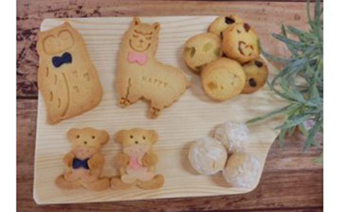 焼き菓子セット　あゆみオリジナルクリアファイル＆ノート付き！ お菓子 スイーツ 雑貨 日用品 文房具 愛歩 施設 