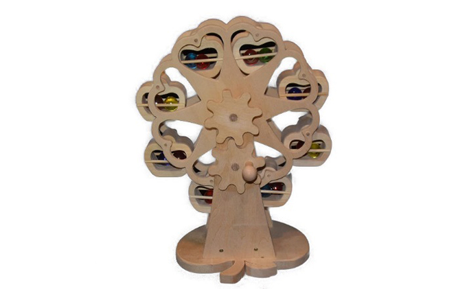 おもちゃ 手作り 木のおもちゃ 煌めく観覧車 観覧車 玩具 赤ちゃん 子供 雑貨 