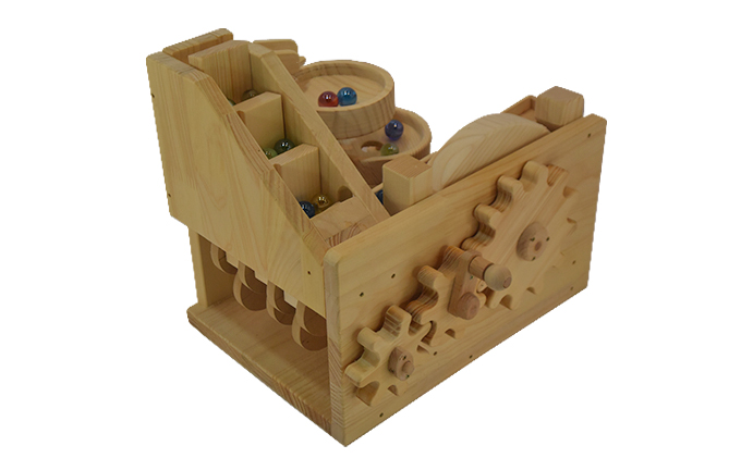 おもちゃ ビー玉からくり 3連トルネード 木のおもちゃ kenkobo 木 木製 木製玩具 玩具 手作り ビー玉 からくり 赤ちゃん 子供 遊び 室内 室内遊び 愛知 愛知県 日進市