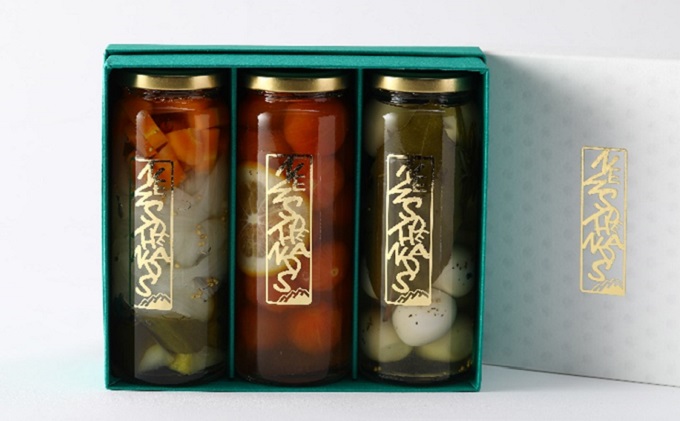 NEW SIDE HANDS ピクルス（L）3本入 加工食品 野菜加工品 野菜 瓶詰 