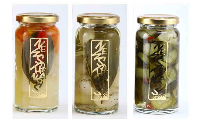 NEW SIDE HANDS ピクルス（S）3本入 加工食品 野菜加工品 野菜 瓶詰 