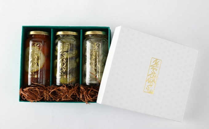 NEW SIDE HANDS ピクルス（S）3本入 加工食品 野菜加工品 野菜 瓶詰 