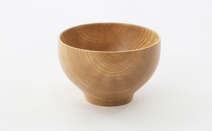 十勝の木のうつわ［天然木製］ カフェオレボウル 13cm【 工芸品 食器 マグカップ 汁椀 北海道 十勝 幕別 】