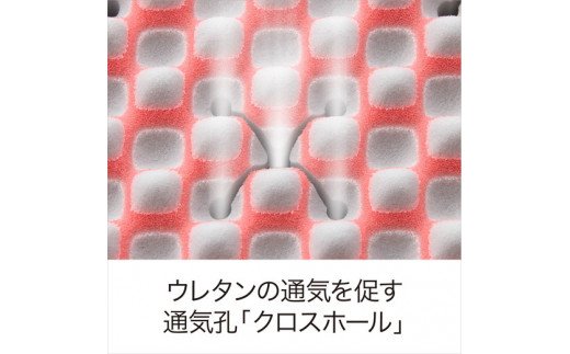 【西川】[エアー01]マットレス/BASIC シングルサイズ 　配色;ピンク【P221W】