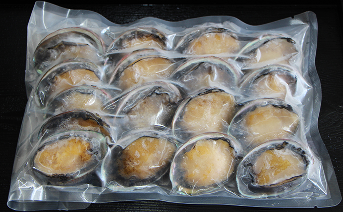 北海道礼文島産　天然冷凍生蝦夷あわび1kg 魚介類 アワビ 鮑 