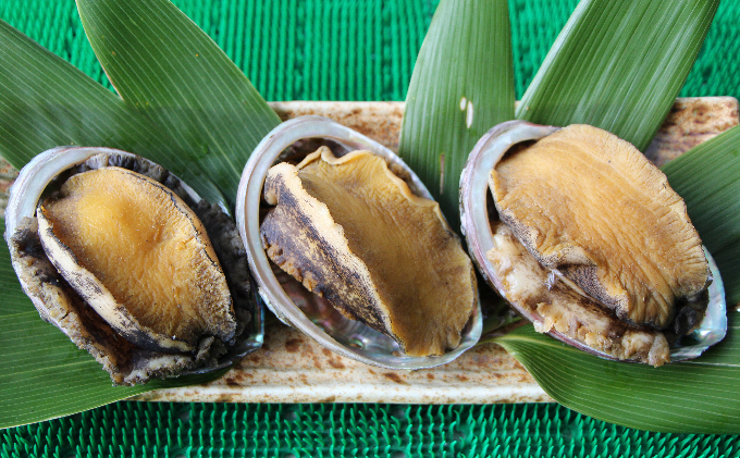 北海道礼文島産　天然蒸し蝦夷あわび120g（3～5個）　 魚介類 アワビ 鮑 