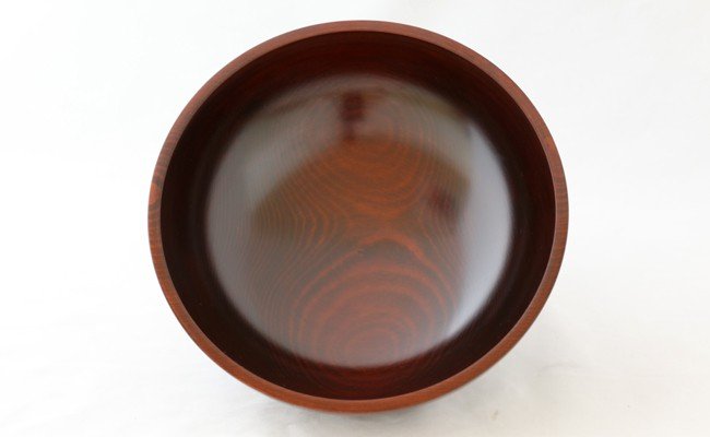 佐賀県みやき町のふるさと納税 AO010　【天然木漆器】サラダボール