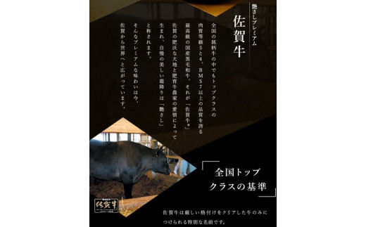 佐賀県みやき町のふるさと納税 BN016　創業80年以上のグルメ社長厳選　佐賀牛ももスライス(200g×2P）