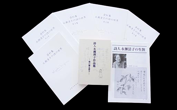 岡山県赤磐市のふるさと納税 詩人永瀬清子作品集 詩集 本