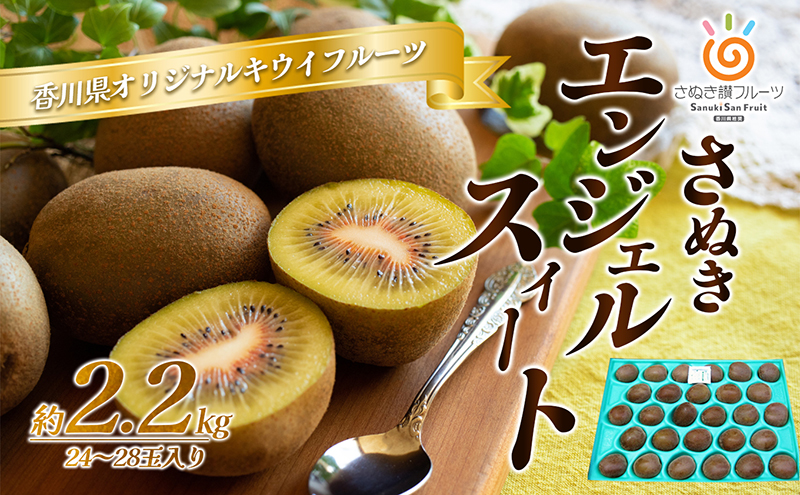 【香川県東かがわ市】さぬき エンジェルスイート2.2kg キウイフルーツ キウイ フルーツ 果物 くだもの 果実 旬の果物 旬のフルーツ 香川 香川県 東かがわ市