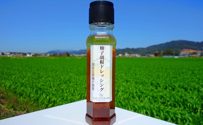 国産天然柚子を使用した 柚子胡椒 ドレッシング 200ml×4本 調味料 