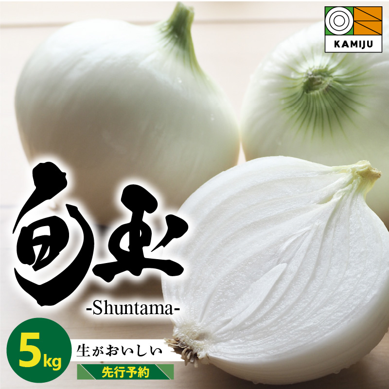 愛知県碧南市のふるさと納税 (2026年発送)新玉ねぎ 生がおいしい 神重農産のブランド玉ねぎ「旬玉」5kg ブランド玉ねぎ 玉ねぎ 国産 愛知県産 野菜 やさい 農家直送 畑直送 旬 期間限定 たまねぎ 先行予約 旬 特産 高評価 高リピート 人気 H105-148