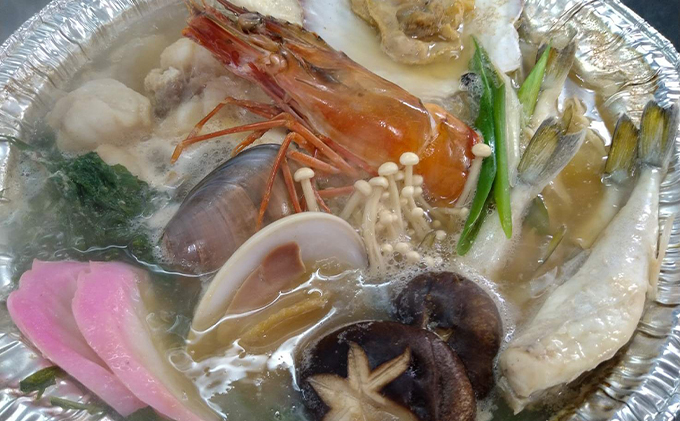 豪快・海鮮寄せ鍋セット 3人前【アンコウ ハマグリ シロサバフグ ハマグリ ほか】 鍋セット海鮮鍋 魚貝類 はまぐり 蛤 フグ お鍋 鍋 