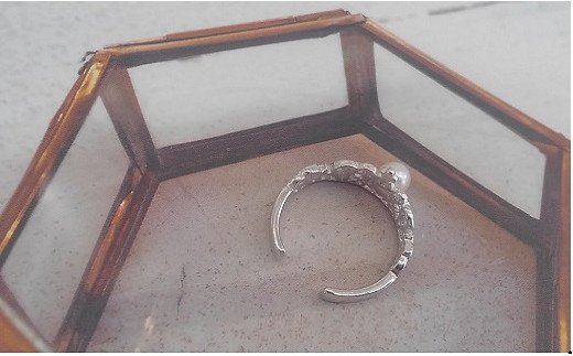 L-73伊勢志摩あこや本真珠リング(クラウン)