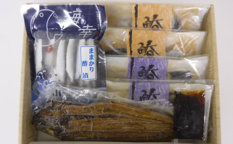 瀬戸内海産 地物 詰合せ 【配達不可：離島】 あなご 鰆 鯛 ままかり 加工食品 穴子 魚貝類 