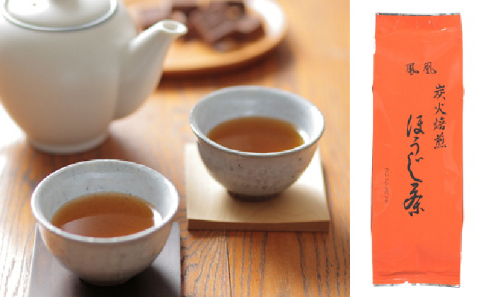 【静岡県袋井市】炭火焙煎 ほうじ茶 鳳凰 100g×6袋 人気 厳選 ギフト 贈り物 銘茶 袋井市 飲料類 お茶