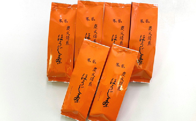 静岡県袋井市のふるさと納税 炭火焙煎 ほうじ茶 鳳凰 100g×6袋 人気 厳選 ギフト 贈り物 銘茶 袋井市 飲料類 お茶