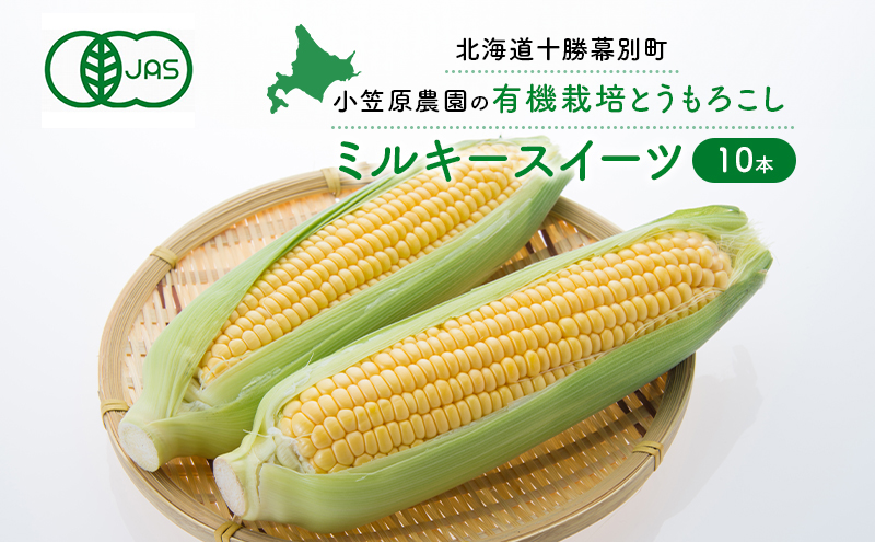 小笠原農園の有機とうもろこし「ミルキースイ