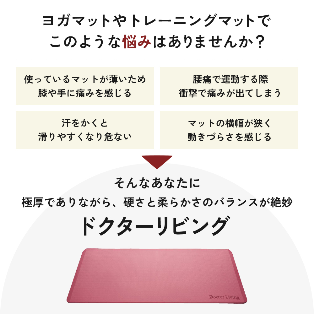期間限定寄附額 [ ドクターリビング ] トレーニング冊子付き ヨガマット トレーニングマット アサヒ軽金属