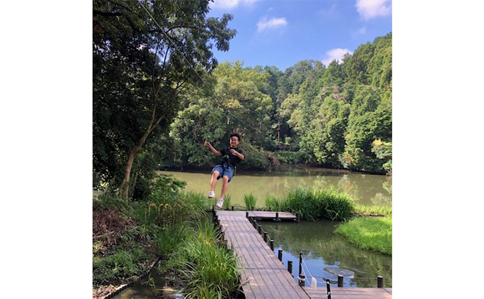 冒険の森inおうじ　アドベンチャーコース1名様チケット 入場券 優待券 体験チケット 