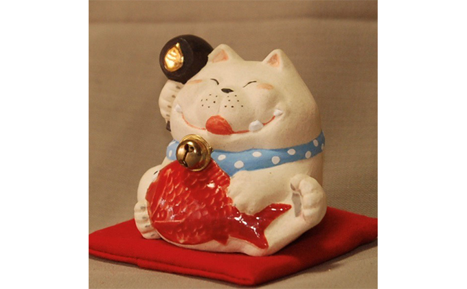 招き猫　ヨクベー インテリア 工芸品 