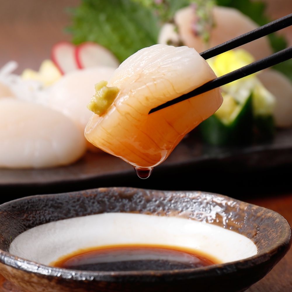 132-9 【定期便６か月】北海道オホーツク海産ホタテ玉冷バラエティサイズ(1kg)×６回｜ 訳あり サイズ不揃い