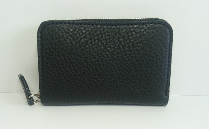 国産シュリンクレザー　ラウンドZIPコインケース ファッション小物 財布 ファスナータイプ 