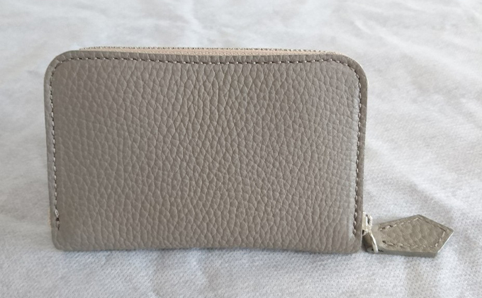 国産シュリンクレザー　ラウンドZIPコインケース ファッション小物 財布 ファスナータイプ 