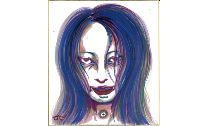 小豆島 】妖怪画家による妖怪風似顔絵（1人） チケット イラスト