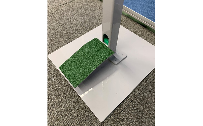 足踏み式消毒液スタンド「ふんでアンシン」 雑貨 日用品 