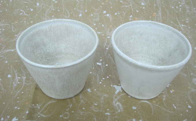 森と器シリーズ　そば猪口（ちょこ）2つ 酒器 食器 陶磁器 