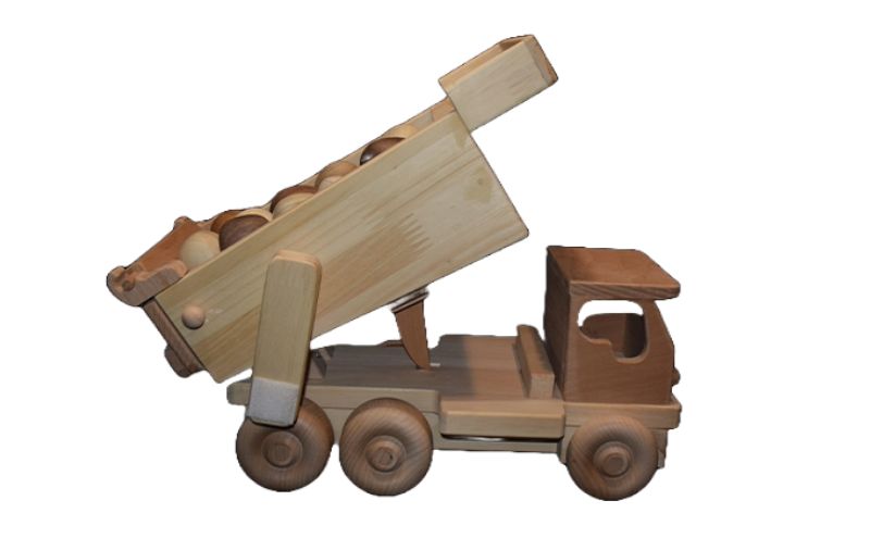 おもちゃ 手作り 木のおもちゃ ダンプカー 車 玩具 赤ちゃん 子供 雑貨 