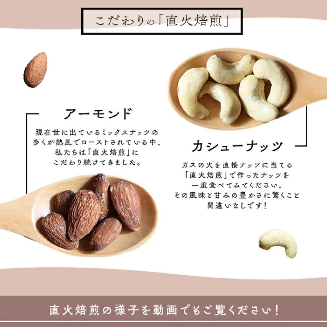 愛知県碧南市のふるさと納税 4種 無塩ミックスナッツ 2kg（1kg×2袋） アーモンド カシューナッツ マカダミアナッツ くるみ 生ナッツ 直火焙煎 おつまみ おやつ 大満足 チャック付き 美容 健康 人気 高リピート ナッツ H059-151