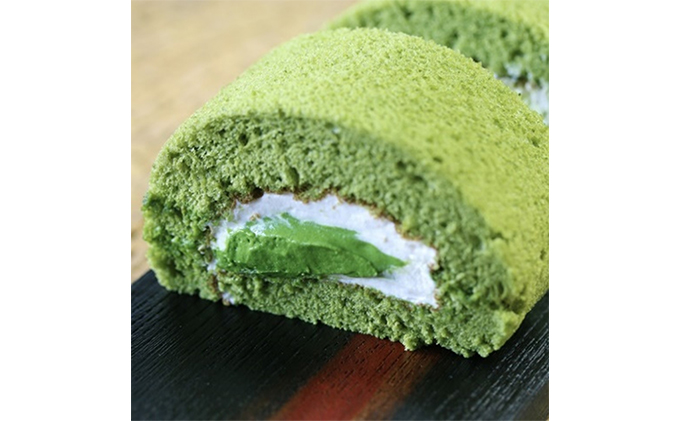 岡山県高梁市のふるさと納税 パティスリー・シャロン ロールケーキ 2本（抹茶、シャロン各1本） お菓子 スイーツ